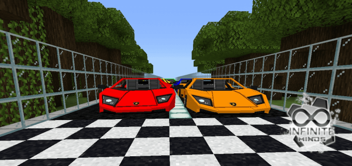 Lamborghini Murcielago Addon | Minecraft PE Mods