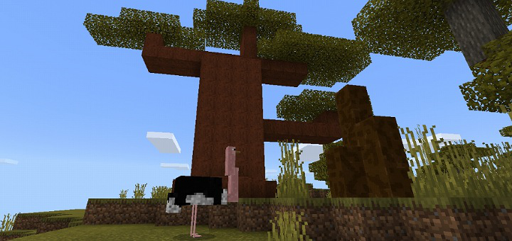 Savanna Concept Addon Minecraft Pe Mods