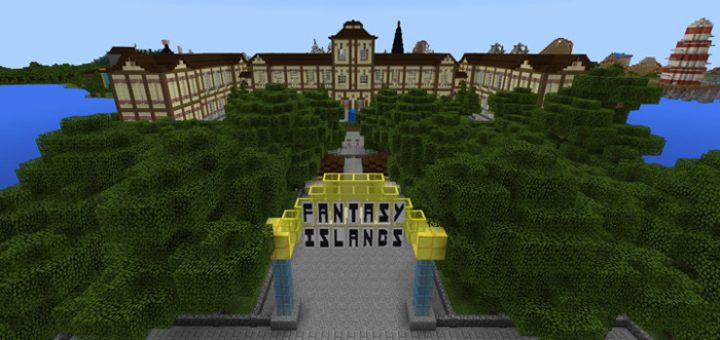 Fantasy Islands (Theme Park) Map