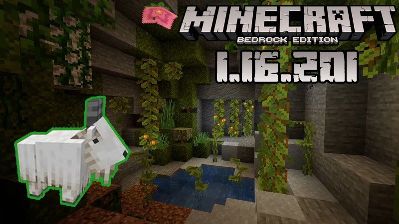 Download release version of Minecraft 1.16.201 Caves & Cliffs - APK for Free