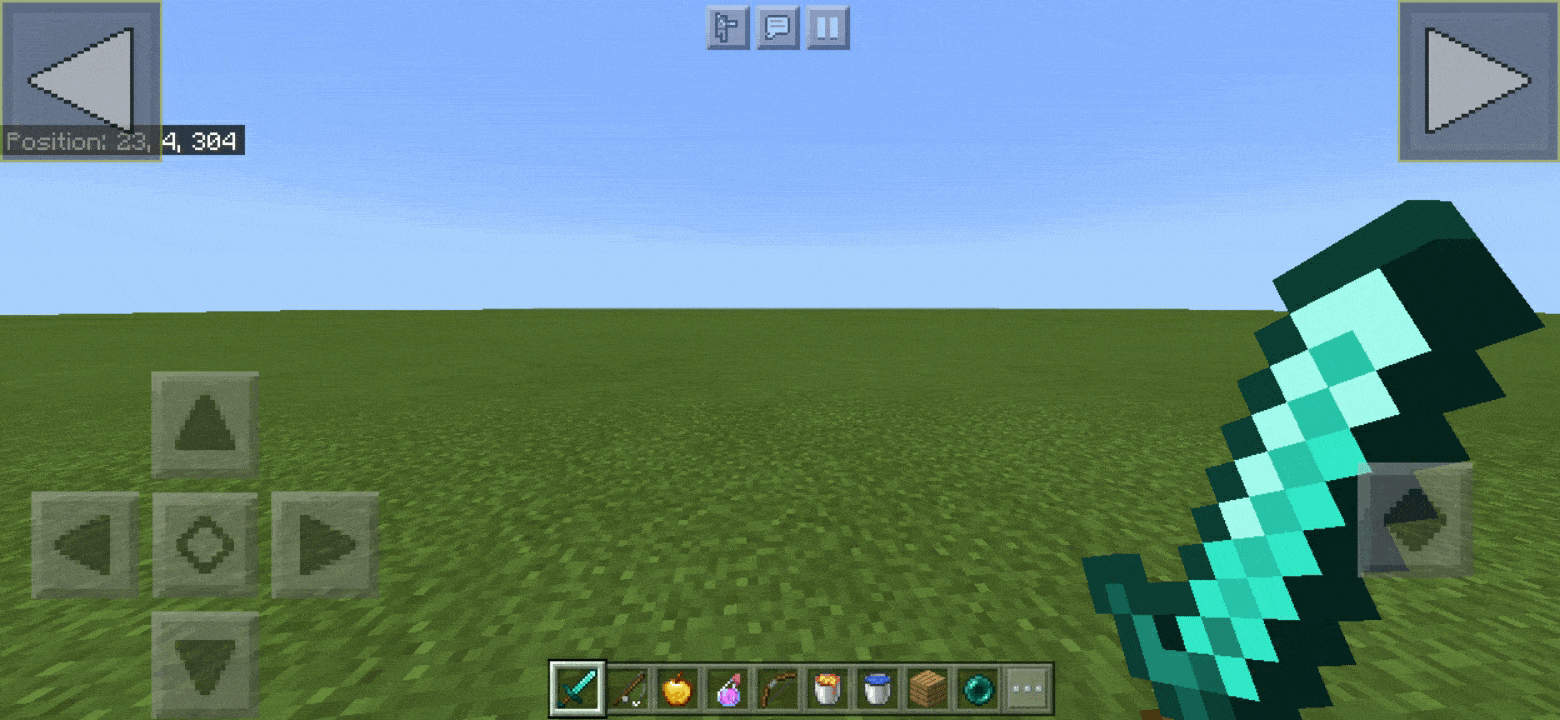 Texture Pack EZ Hotbar Controller 1.16.100