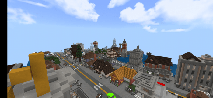 Download Map Miselville City For Minecraft Bedrock Edition 1 16 201 For Android