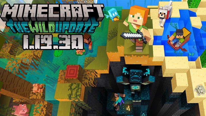 Download Minecraft PE 1.19.30 apk free: Wild Update